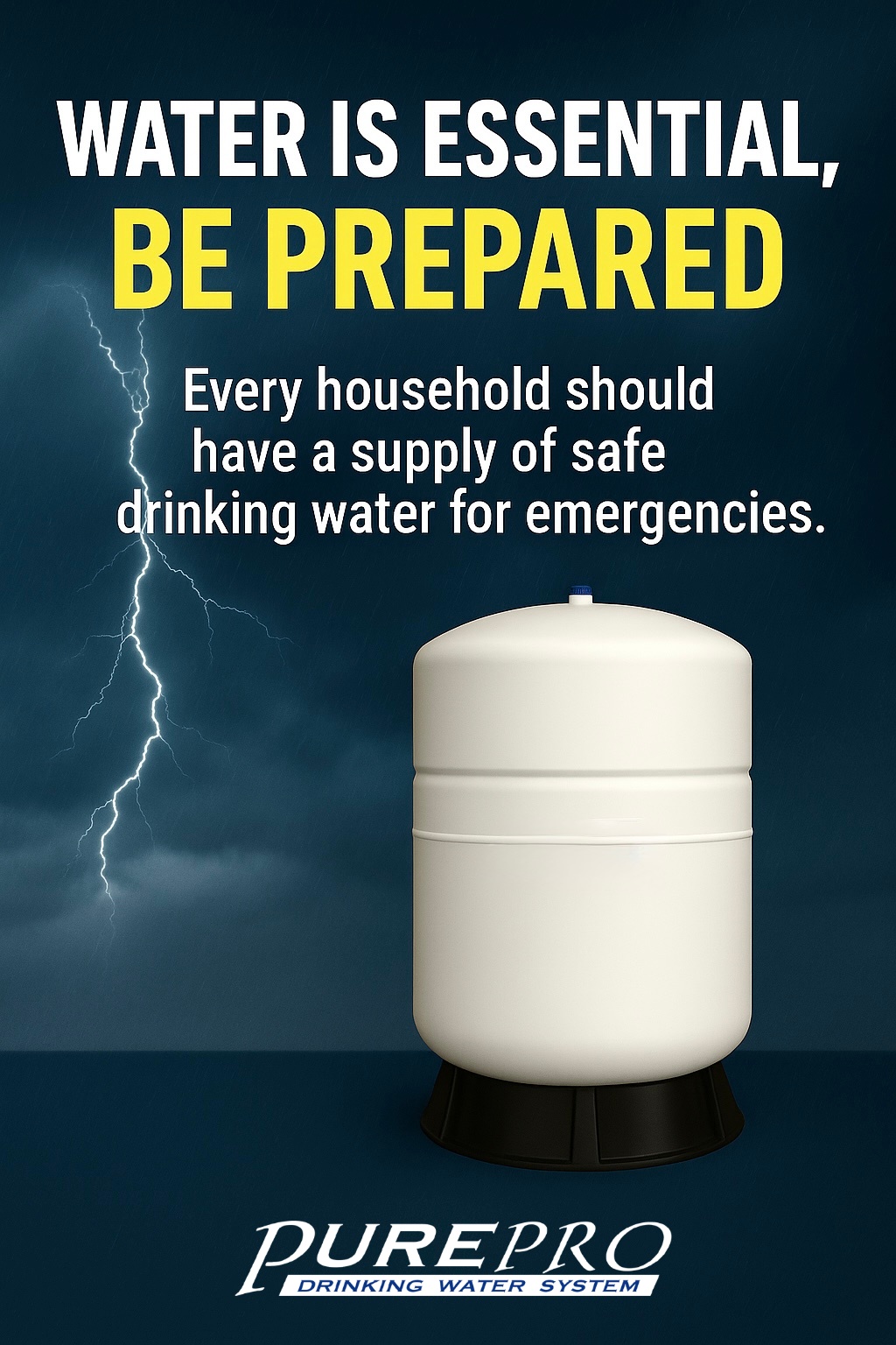 PurePro Poseidon Reverse Osmosis Water Filtration System