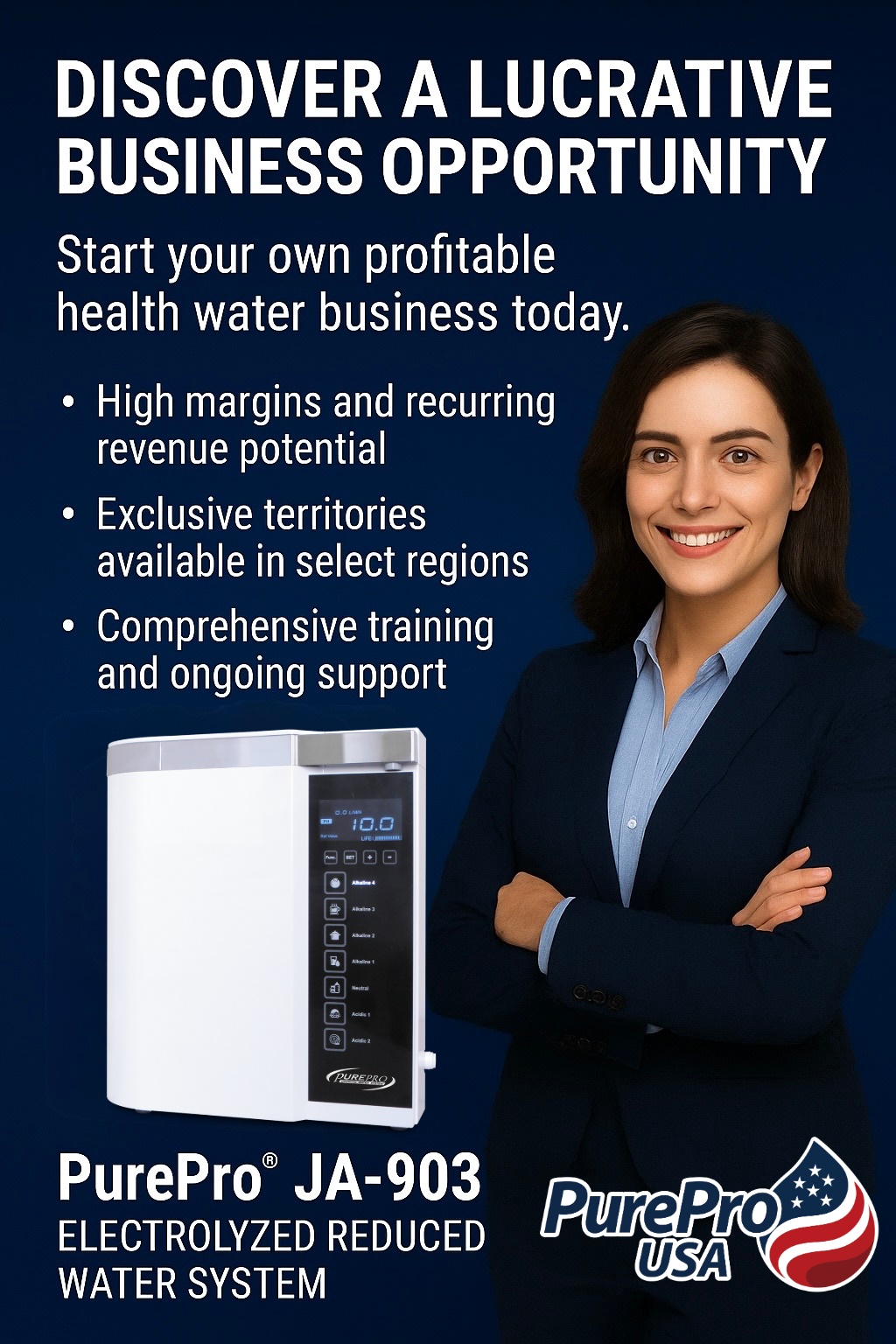 PurePro JA903 Join Our business and exclusive agent wanted